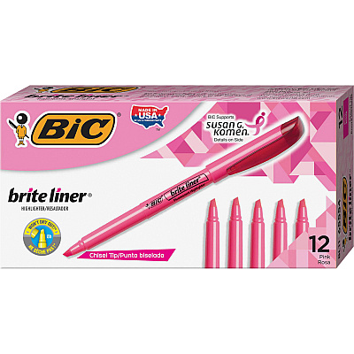 BIC Brite Liner Highlighters (BICBL11PK)