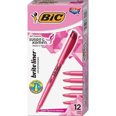 BIC Brite Liner Highlighters (BICBL11PK)