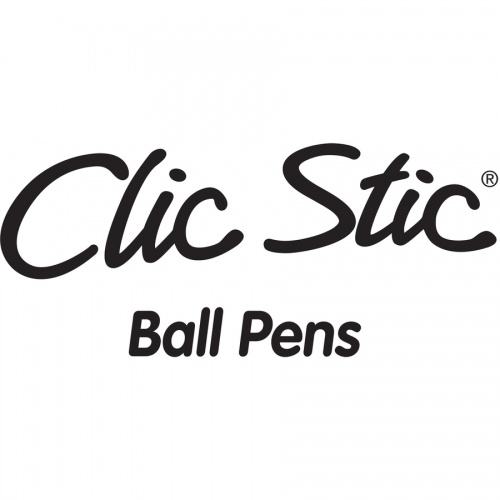 BIC Clic Stic Retractable Ballpoint Pens (CSM11BE)
