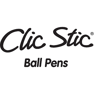 BIC Clic Stic Retractable Ballpoint Pens (BICCSM11BK)