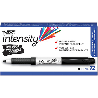BIC Intensity Fine Point Whiteboard Marker (BICGDE11BK)