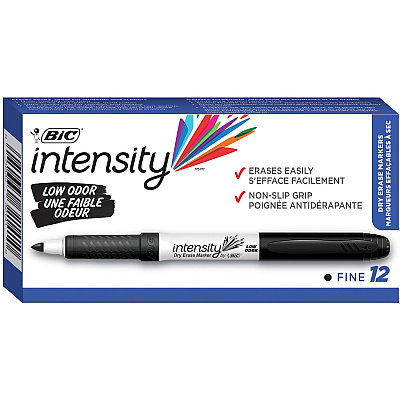 BIC Intensity Fine Point Whiteboard Marker (BICGDE11BK)