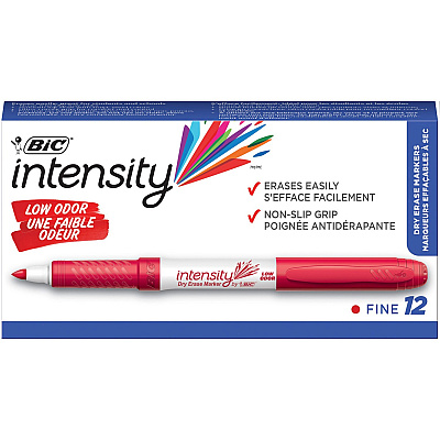 BIC Intensity Fine Point Whiteboard Marker (BICGDE11RD)