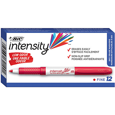 BIC Intensity Fine Point Whiteboard Marker (BICGDE11RD)