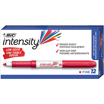 BIC Intensity Fine Point Whiteboard Marker (BICGDE11RD)