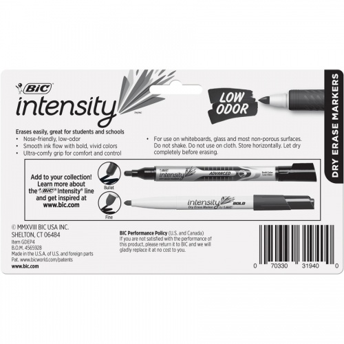 BIC Intensity Dry Erase Marker (GDEP41ASST)