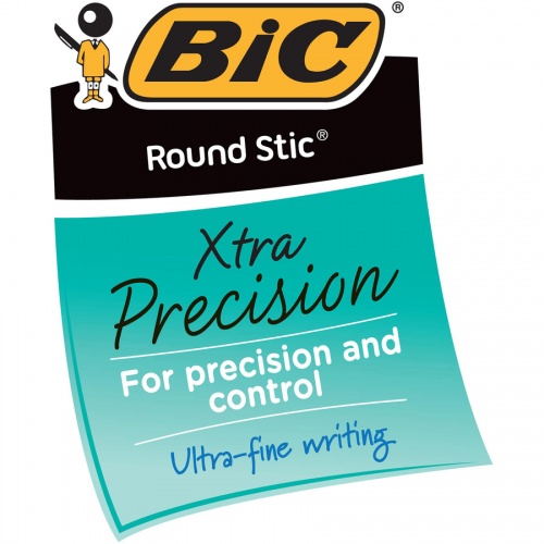 BIC Round Stic Ballpoint Pens (GSF11BE)