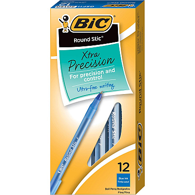 BIC Round Stic Ballpoint Pens (BICGSF11BE)