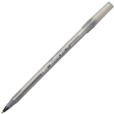 BIC Round Stic Ballpoint Pens (BICGSF11BK)