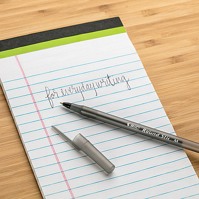 BIC Round Stic Ballpoint Pens (BICGSM11BK)