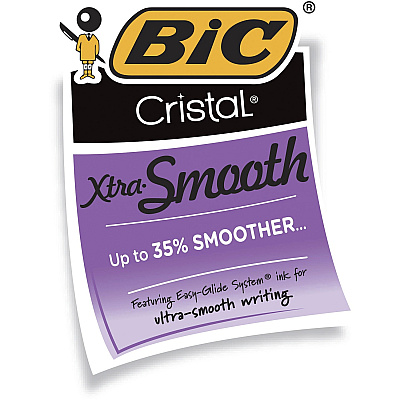 BIC Classic Cristal Ballpoint Pens (BICMS11BK)