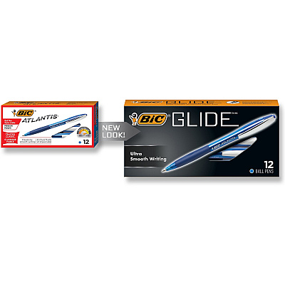 BIC Glide Retractable Pens (BICVCG11BE)