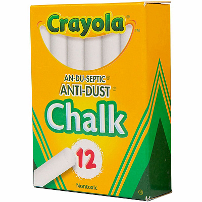 Crayola Anti-Dust Chalk (CYO501402)
