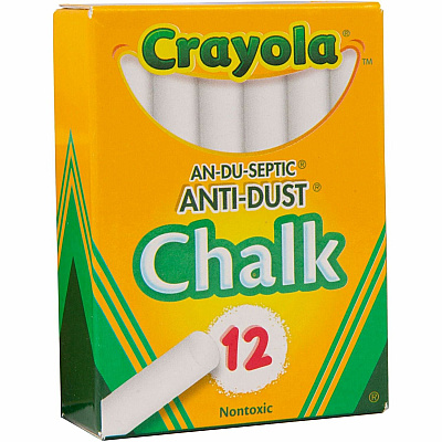 Crayola Anti-Dust Chalk (CYO501402)