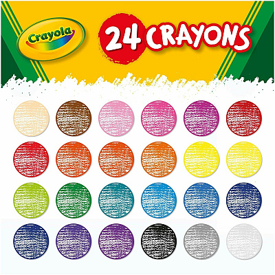 Crayola Regular-Size Crayons (CYO523024)