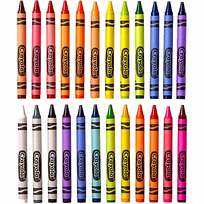 Crayola Regular-Size Crayons (CYO523024)