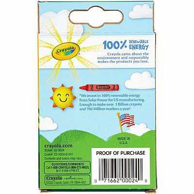 Crayola Regular-Size Crayons (CYO523024)