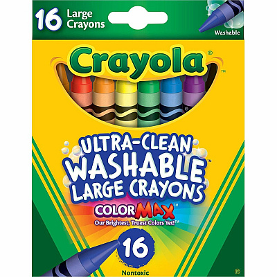 Crayola Kid's 8 Count Large Washable Crayons (CYO523280)