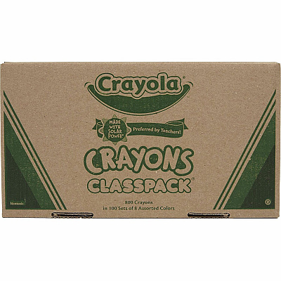 Crayola 8-Color Crayon Classpack (CYO528008)