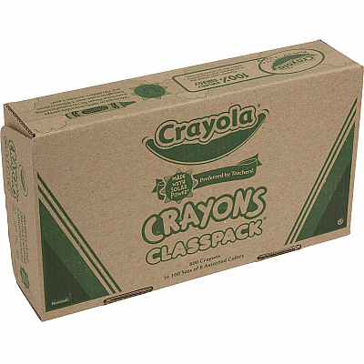 Crayola 8-Color Crayon Classpack (CYO528008)