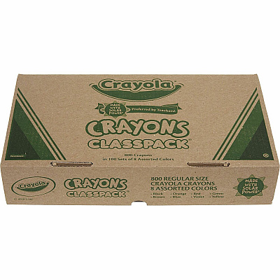 Crayola 8-Color Crayon Classpack (CYO528008)