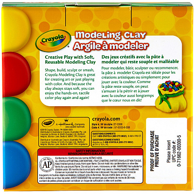 Crayola Non-Drying Modeling Clay (CYO570300)