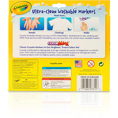 Crayola Classic Washable Markers (CYO587812)
