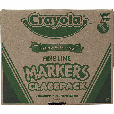 Crayola 10-Color Marker Classpack (CYO588210)