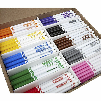 Crayola 10-Color Marker Classpack (CYO588210)