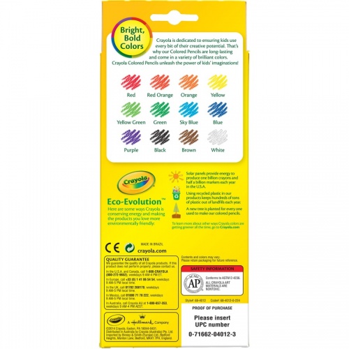 Crayola Presharpened Colored Pencils (684012)