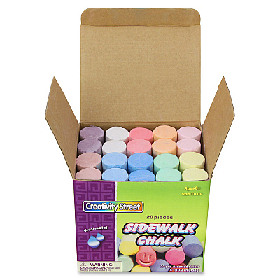Creativity Street Tub of Sidewalk Chalk (PAC1700)
