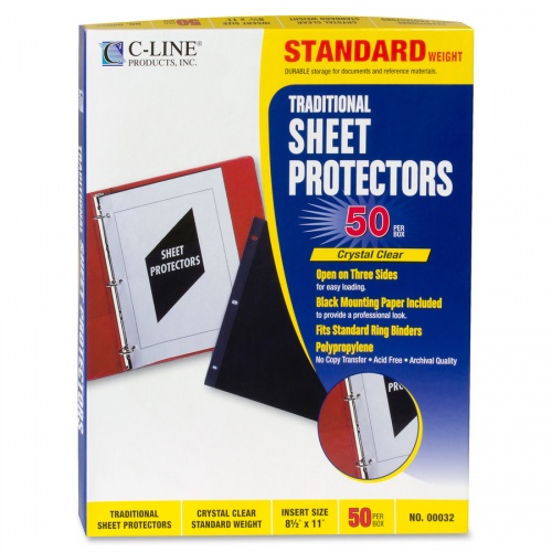 C-Line Sheet Protectors (00032)
