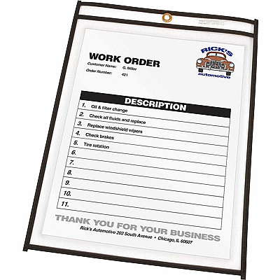 C-Line Shop Ticket Holders, Stitched (CLI46912)
