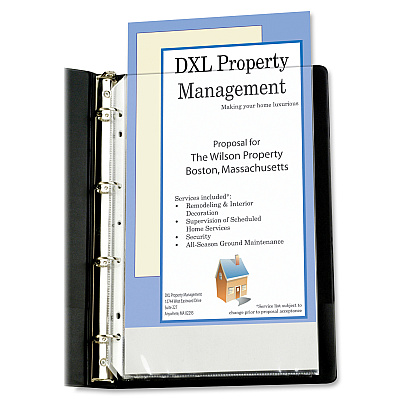 C-Line Heavyweight Poly Sheet Protectors (CLI62047)