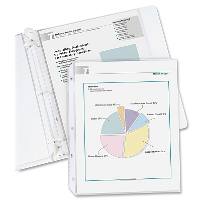 C-Line Economy Weight Poly Sheet Protectors (CLI62067)