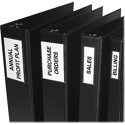 C-Line Self-Adhesive Binder Label Holders (CLI70025)