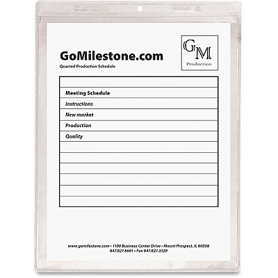 C-Line Vinyl Shop Ticket Holders, Welded (CLI80911)