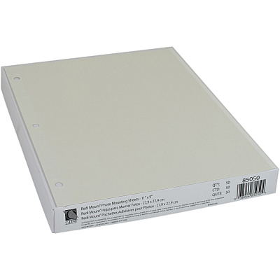 C-Line Redi-Mount Ring Binder Photo Mounting Sheets (CLI85050)