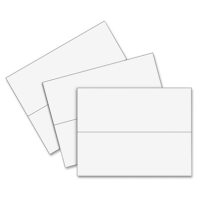 C-Line Scored Name Tent Cardstock for Laser/Inkjet Printers (CLI87517)