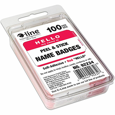 C-Line HELLO my name is... Name Tags (CLI92234)