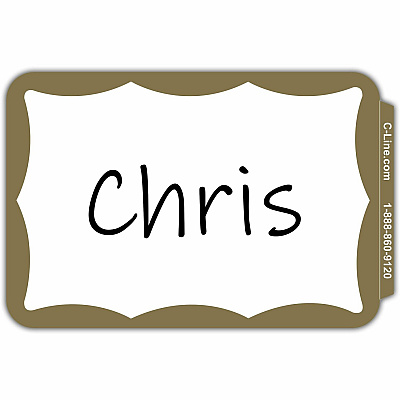 C-Line Self-Adhesive Name Tags (CLI92266)