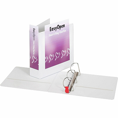 Cardinal EasyOpen Clearvue Slant D-Ring Binders (CRD10330)