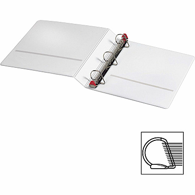 Cardinal Xtravalue Clearvue Locking D-Ring Binder (CRD19020)