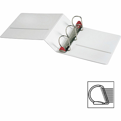 Cardinal Xtravalue Clearvue Locking D-Ring Binder (CRD19050)