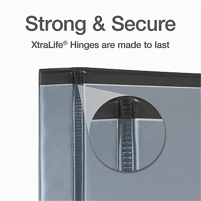 Cardinal Xtralife ClearVue Locking Slant-D Binders (CRD26301)