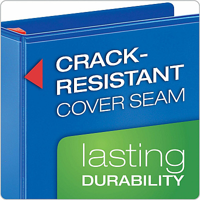 Cardinal Xtralife ClearVue Locking Slant-D Binders (CRD26302)