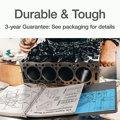 Cardinal Xtralife ClearVue Locking Slant-D Binders (CRD26321)