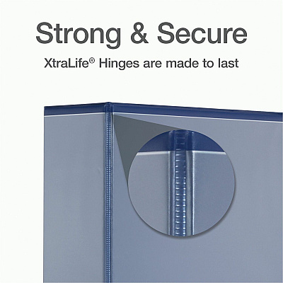 Cardinal Xtralife ClearVue Locking Slant-D Binders (CRD26342)
