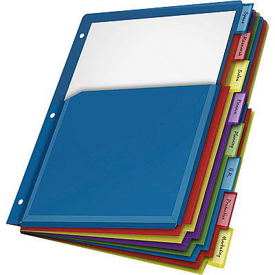 Cardinal Expanding Pocket Poly Divider (CRD84013)