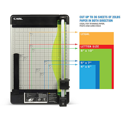 CARL Heavy-Duty 15" Paper Trimmer (CUI12220)